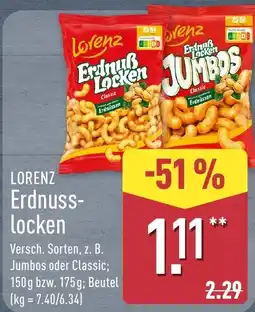 Aldi Nord Lorenz Erdnuss-locken Angebot
