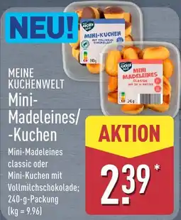 Aldi Nord MEINE KUCHENWELT Mini-Madeleines/-Kuchen Angebot
