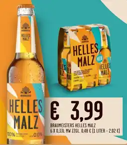 Getränke Hoffmann Braumeisters Helles Malz Angebot
