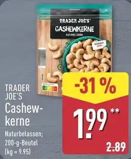 Aldi Nord TRADER JOE'S Cashewkerne Angebot