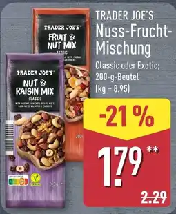 Aldi Nord TRADER JOE'S Nuss-Frucht-Mischung Angebot
