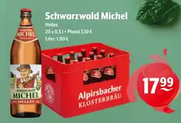 Getränke Hoffmann Schwarzwald Michel Helles Angebot