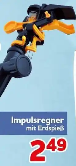 CENTERSHOP Impulsregner mit Erdspieß Angebot