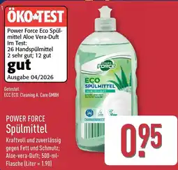 Aldi Nord POWER FORCE Spülmittel Angebot