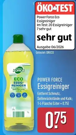 Aldi Nord POWER FORCE Essigreiniger Angebot