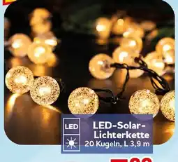 CENTERSHOP LED-Solar-Lichterkette Angebot