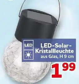 CENTERSHOP LED-Solar-Kristallleuchte Angebot