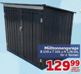 CENTERSHOP Mülltonnengarage Angebot