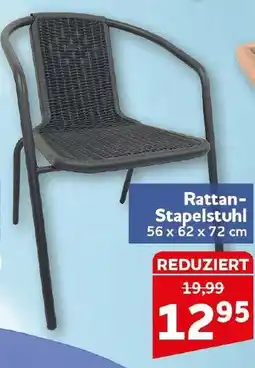 CENTERSHOP Rattan-Stapelstuhl Angebot
