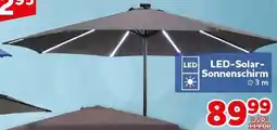 CENTERSHOP LED-Solar-Sonnenschirm Angebot
