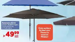 CENTERSHOP Sonnenschirm Angebot