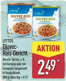 Aldi Nord LYTTOS Djuvec-Reis-Gericht Angebot