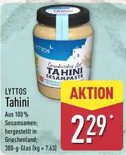 Aldi Nord LYTTOS Tahini Angebot