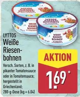 Aldi Nord LYTTOS Weiße Riesenbohnen Angebot