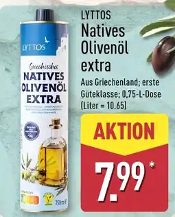 Aldi Nord LYTTOS Natives Olivenöl extra Angebot