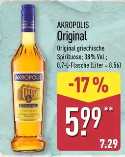 Aldi Nord AKROPOLIS Original Angebot