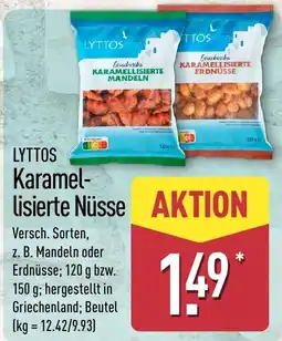 Aldi Nord LYTTOS Karamellisierte Nüsse Angebot