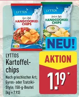 Aldi Nord LYTTOS Kartoffelchips Angebot