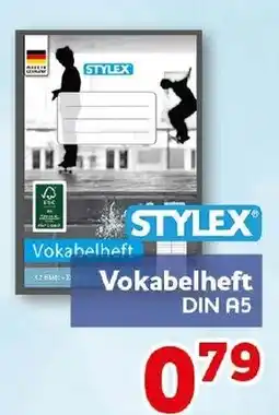 CENTERSHOP STYLEX Vokabelheft Angebot
