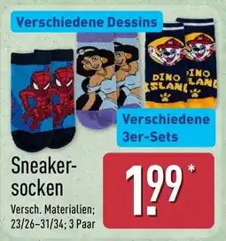 Aldi Nord Sneaker-socken Angebot