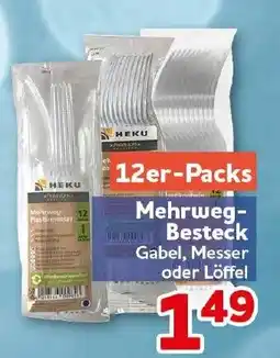 CENTERSHOP HEKU Mehrweg-Besteck Angebot