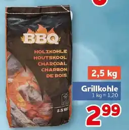 CENTERSHOP BBQ Grillkohle Angebot