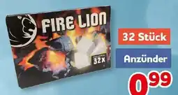 CENTERSHOP FIRE LION Anzünder Angebot