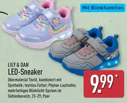 Aldi Nord LILY & DAN LED-Sneaker Angebot