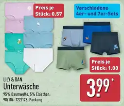 Aldi Nord LILY & DAN Unterwäsche Angebot