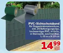 CENTERSHOP PVC-Sichtschutzband Angebot