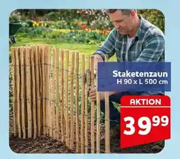 CENTERSHOP Staketenzaun Angebot