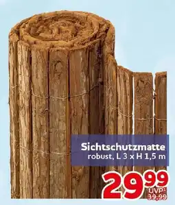 CENTERSHOP Sichtschutzmatte robust Angebot