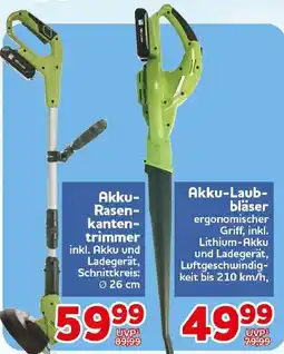 CENTERSHOP Akku-Rasenkantentrimmer Angebot