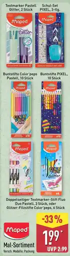 Aldi Nord Maped Mal-Sortiment Angebot