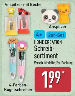 Aldi Nord HOME CREATION Schreibsortiment Angebot