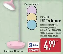 Aldi Nord CASALUX LED-Tischlampe Angebot