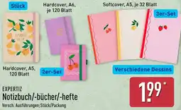 Aldi Nord EXPERTIZ Notizbuch/-bücher/-hefte Angebot