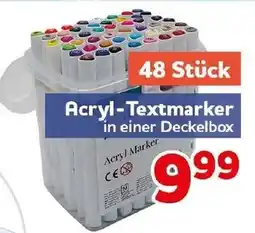CENTERSHOP Acryl-Textmarker Angebot