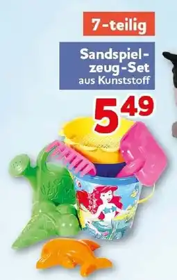 CENTERSHOP Sandspielzeug-Set aus Kunststoff Angebot