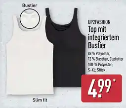 Aldi Nord UP2FASHION Top mit integriertem Bustier Angebot