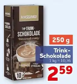 CENTERSHOP MASSIMO Trink-Schokolade Angebot