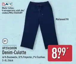 Aldi Nord UP2FASHION Denim-Culotte Angebot
