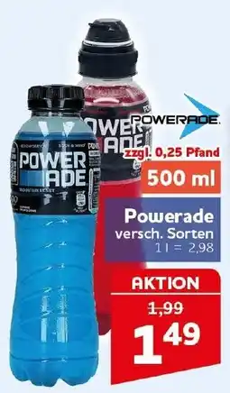 CENTERSHOP Powerade Angebot
