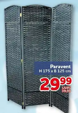 CENTERSHOP Paravent Angebot