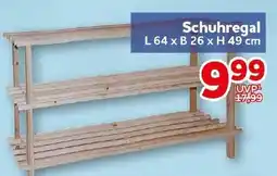 CENTERSHOP Schuhregal Angebot