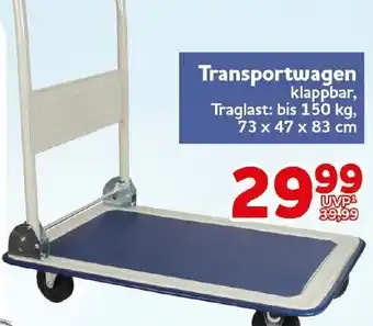 CENTERSHOP Transportwagen Angebot