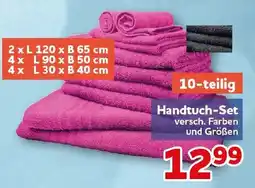 CENTERSHOP Handtuch-Set Angebot