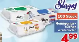 CENTERSHOP Sleepy Reinigungstücher Angebot