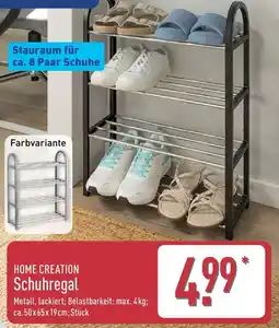 Aldi Nord HOME CREATION Schuhregal Angebot