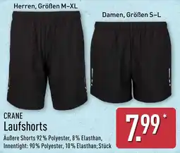 Aldi Nord CRANE Laufshorts Angebot